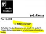 Australian Govt. Inquiry into Press Calls for Govt Funded, Independent Regulator