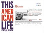 Public Radio's This American Life Retracts Story with Fabrications