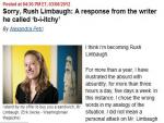 WaPo Humor Columnist Apologizes for Error after Rush Limbaugh calls Out, Public Editor Calls Limbaugh's Criticism 'Rude'
