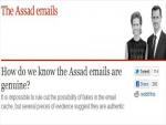 Guardian explains How It Fact Checked Leaked Assad e-mails