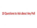 10 Questions to Ask About Any Poll