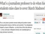 Journalism Prof Questions When Students Skip Class to 'Do Journalism'
