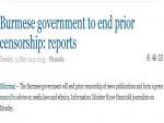 New Press Council in Burma to replace Censorship Board?