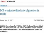 Pakistan Press Council Chair calls for Ethics in Reporting on Suicides