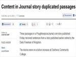 Poughkeepsie Journal Apologizes for Re-Write, Lifting of Daily Freeman Story