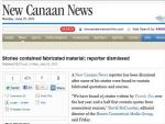 Connecticut Newspaper Apologizes for Fabrication, Fires Reporter