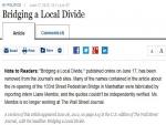 WSJ Fires Intern for Fabrication of Sources and Quotes