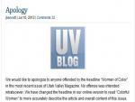 Utah Magazine Apologizes for 'Women of Color' Headline