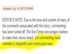 Chicago Sun-Times Turns Off Comments on Obama Campaign Staff Member's Death