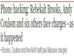 Rebekah Brooks, Andy Coulson Charged in Phone Hacking Investigation