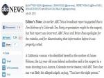 ABC News Corrects Wrong James Holmes Claim, Accused of Out-of-Context Quote