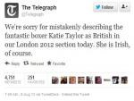 UK Daily Telegraph Apologizes for Calling Irish Boxer British