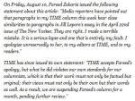 Fareed Zakaria Apologizes for 'Close Similarities' in Article, Suspended by CNN & Time