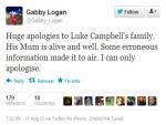 BBC Apologizes for saying Olympic Athlete's Family Members Died