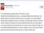 California Newspaper: No 'Destructive' Comments on our Facebook