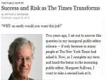 NYT Public Editor Calls for 'Transparency, Accountability, Humility'