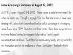 Sunday Times to 'Review' Libel Settlement with Lance Armstrong?