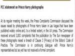 PCC: 'Inappropriate' to Investigate Naked Prince Harry Pics Complaints