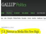 Polls Show High Distrust of the News Media in General, But More Positive Views of Specific News Organizations