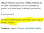 Toronto Star Removes Reference to 'Jewish-Only' Areas from Editorial