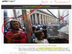 Getty Scrubs Caption Error, College Journalist NOT Occupy Wall Street Protestor, But No Correction  