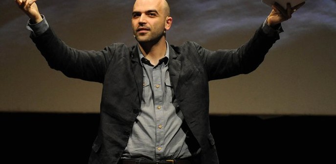 International Roberto Saviano at the Journalism Festival, Perugia, Italia in 2011.   (Credit: Giancarlo Belfiore via Wikipedia)